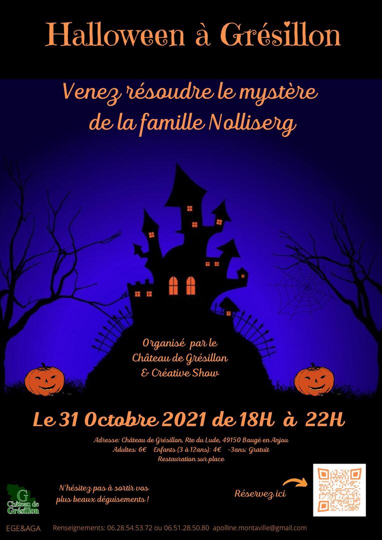 Halloween au CHÂTEAU DE GRÉSILLON