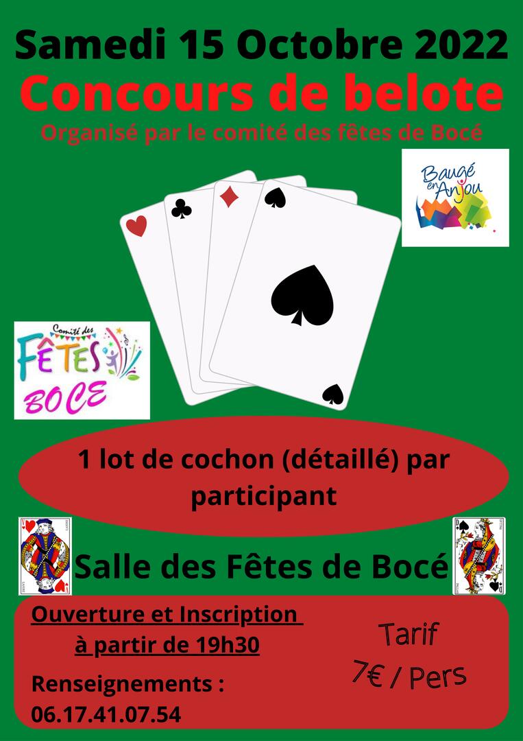 Concours de belote