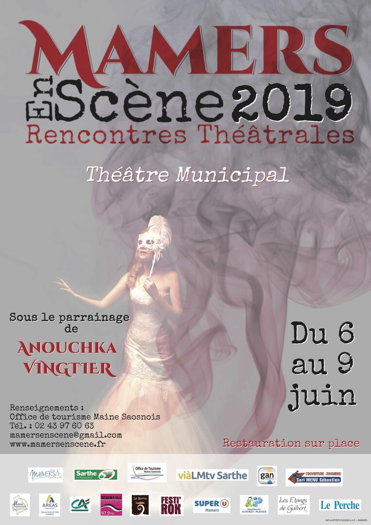 Festival Mamers en Scène 2019 Affiche