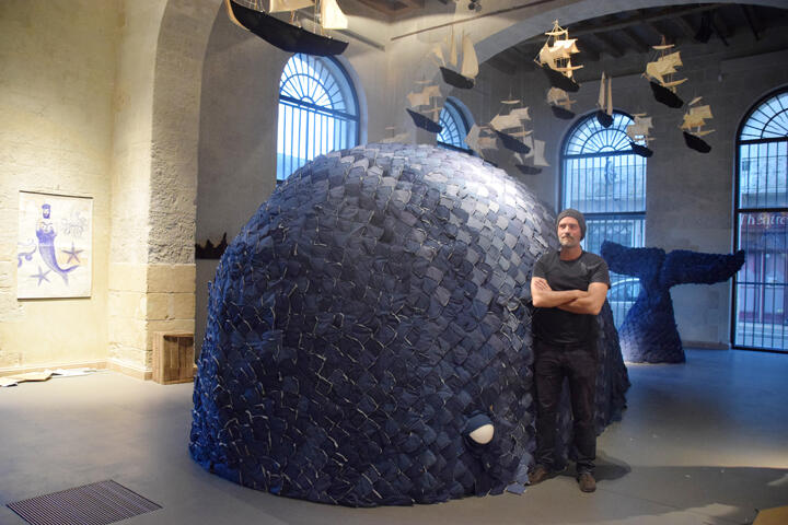 Julien Jaffré invite dans le monde marin avec son exposition De profundis