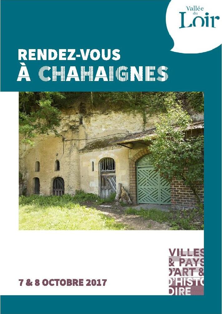 RDV Chahaignes 7 8 octobre 2017 flyer