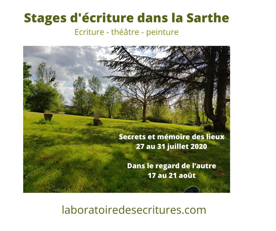 Stages d'écriture