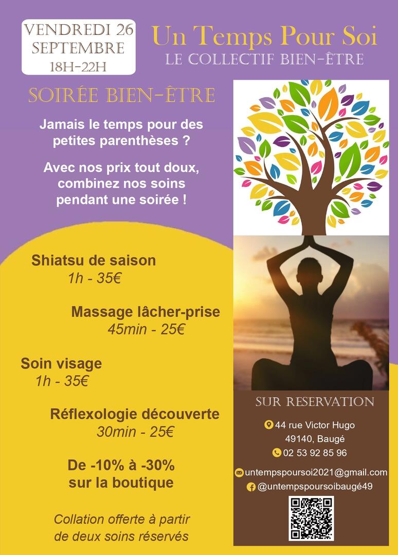 UTPS - Soirée bien-être