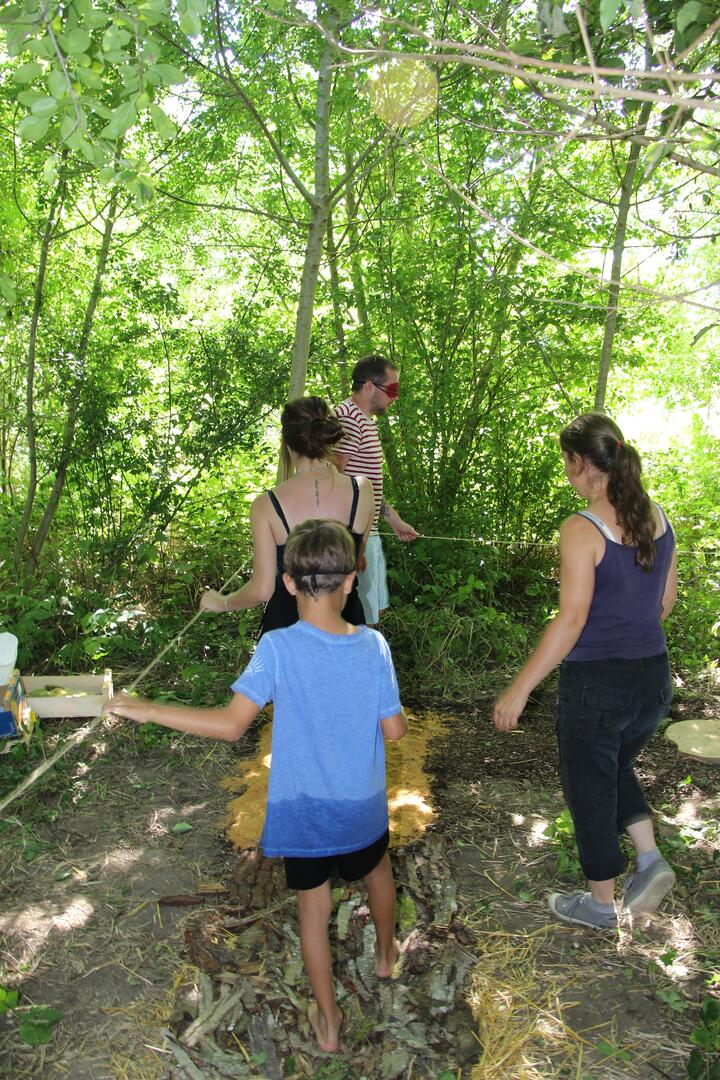 balade sensorielle forêt