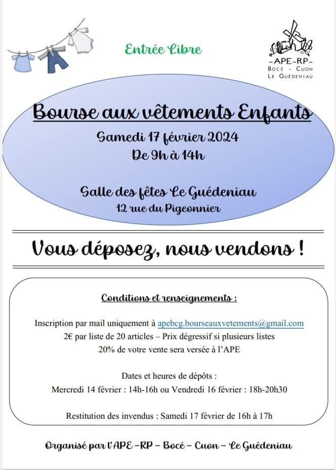 bourse aux vêtements 17 02