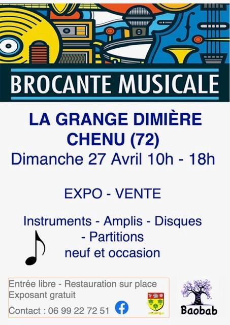 brocante musicale Chenu