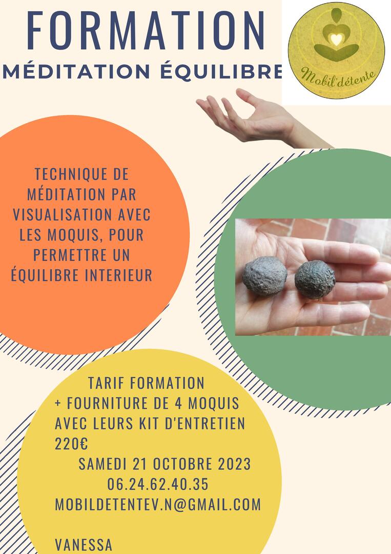 Formation méditation équilibre