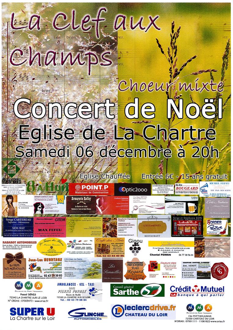 concert 6 décembre