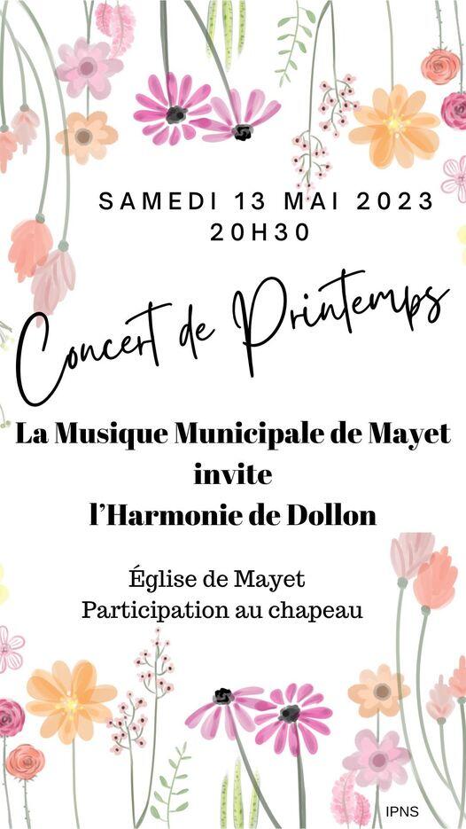 concert de printemps 13 mai