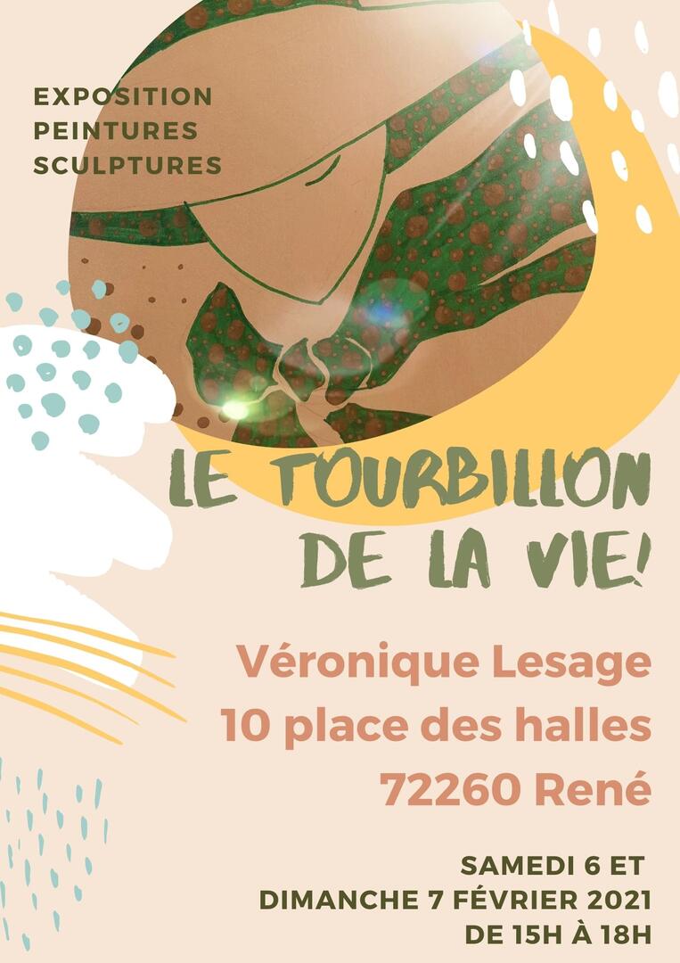 expo V Lesage - tourbillon de la vie