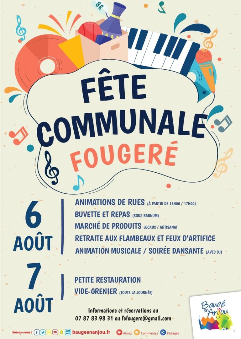 fête Fougeré