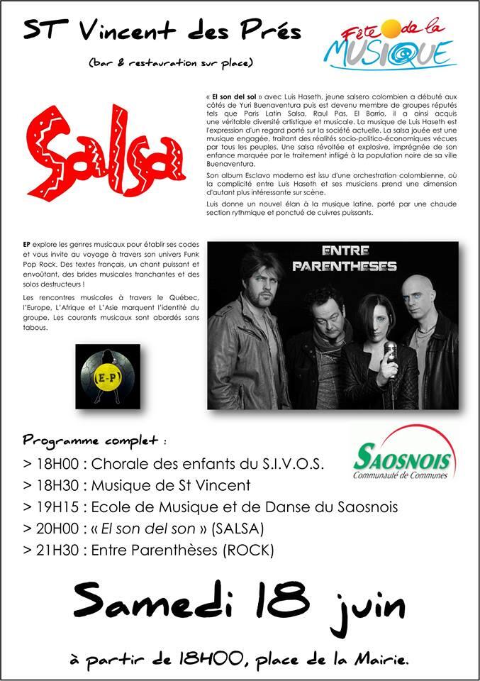 fête de la musique saint vincen des près