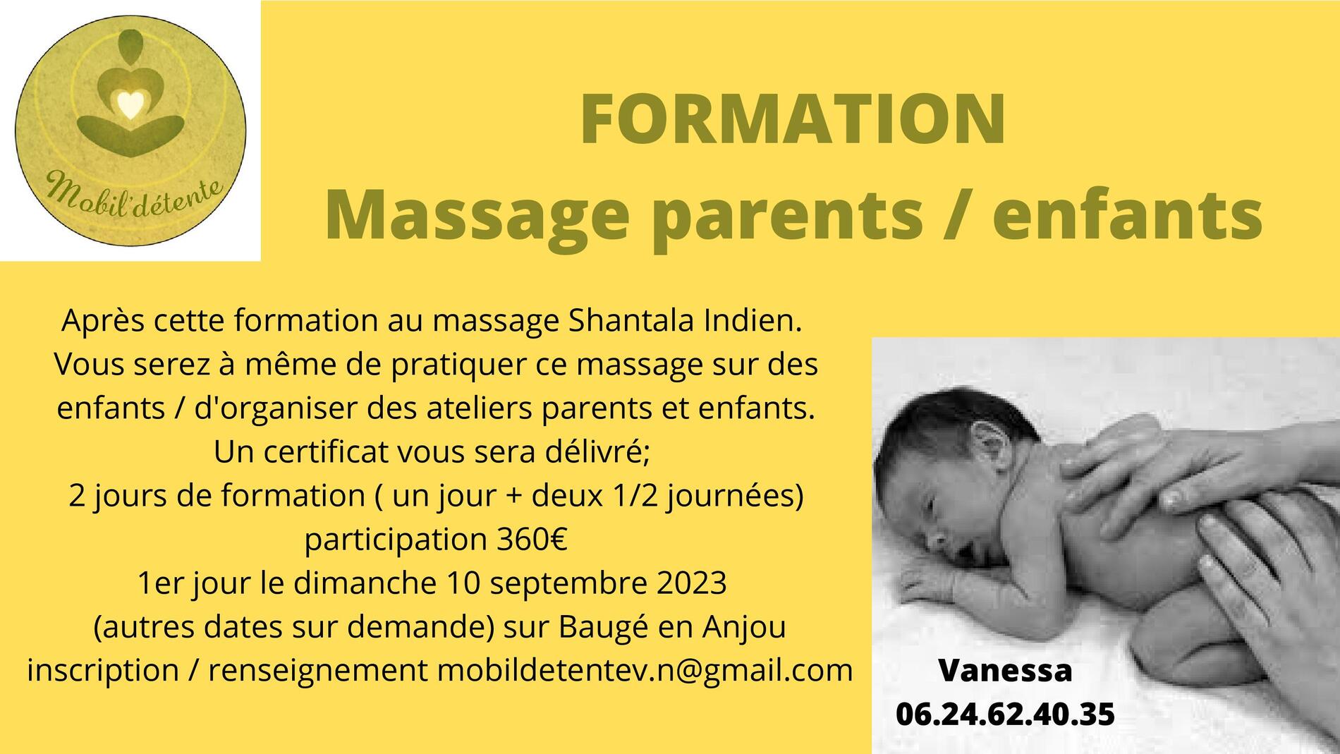 Massage parents enfants