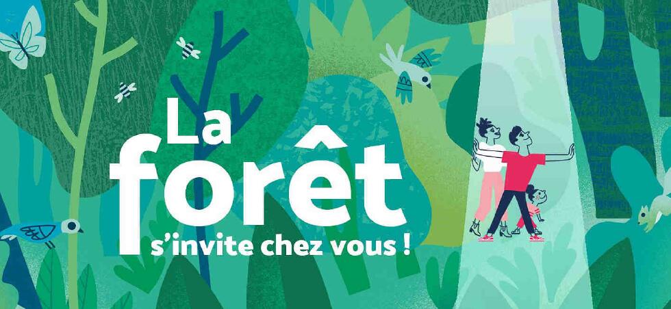 la forêt s'invite chez vous