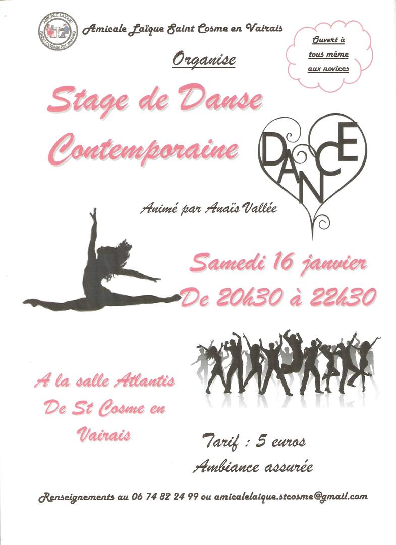 stage danse st cosme