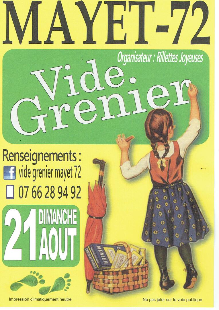 vide grenier mayet