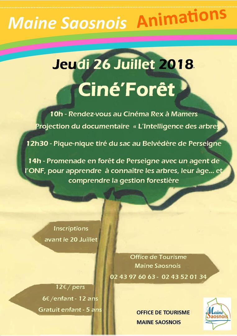 26 juillet Ciné Foret