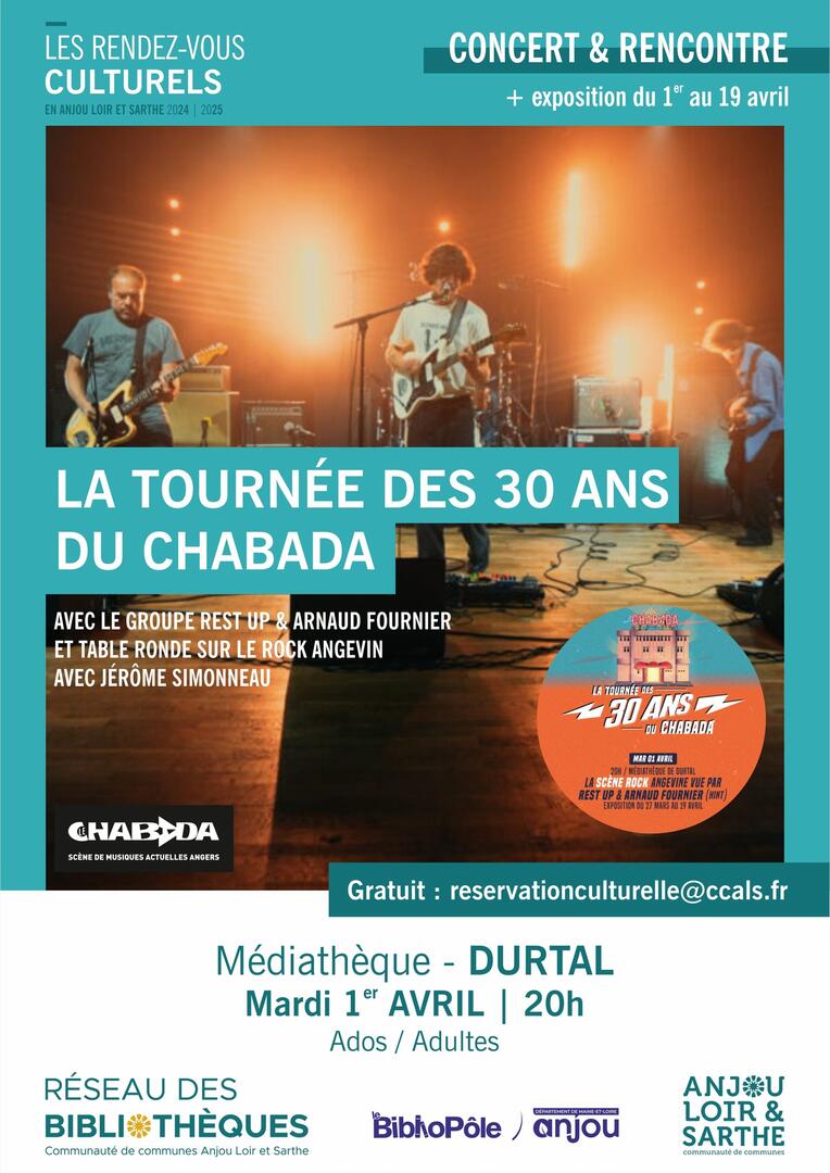 La Tournée des 30 ans chabada - Durtal