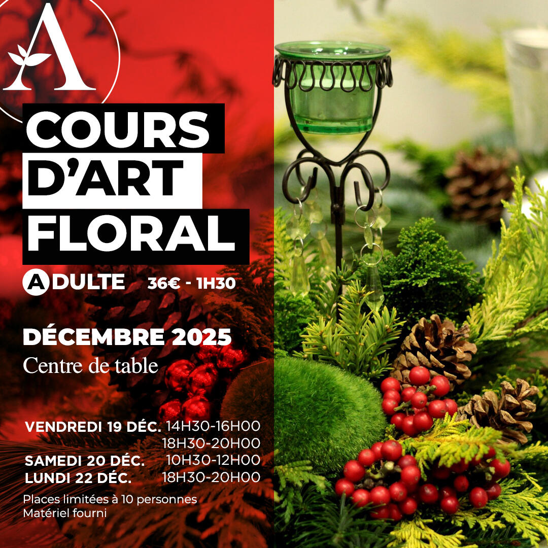 Cours d'Art Floral 20122025