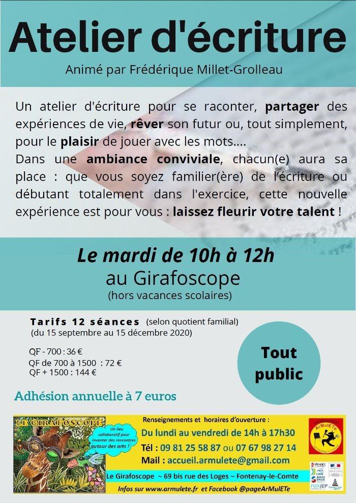 Atelier ecriturearmulette