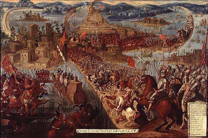 Chute empire aztèque