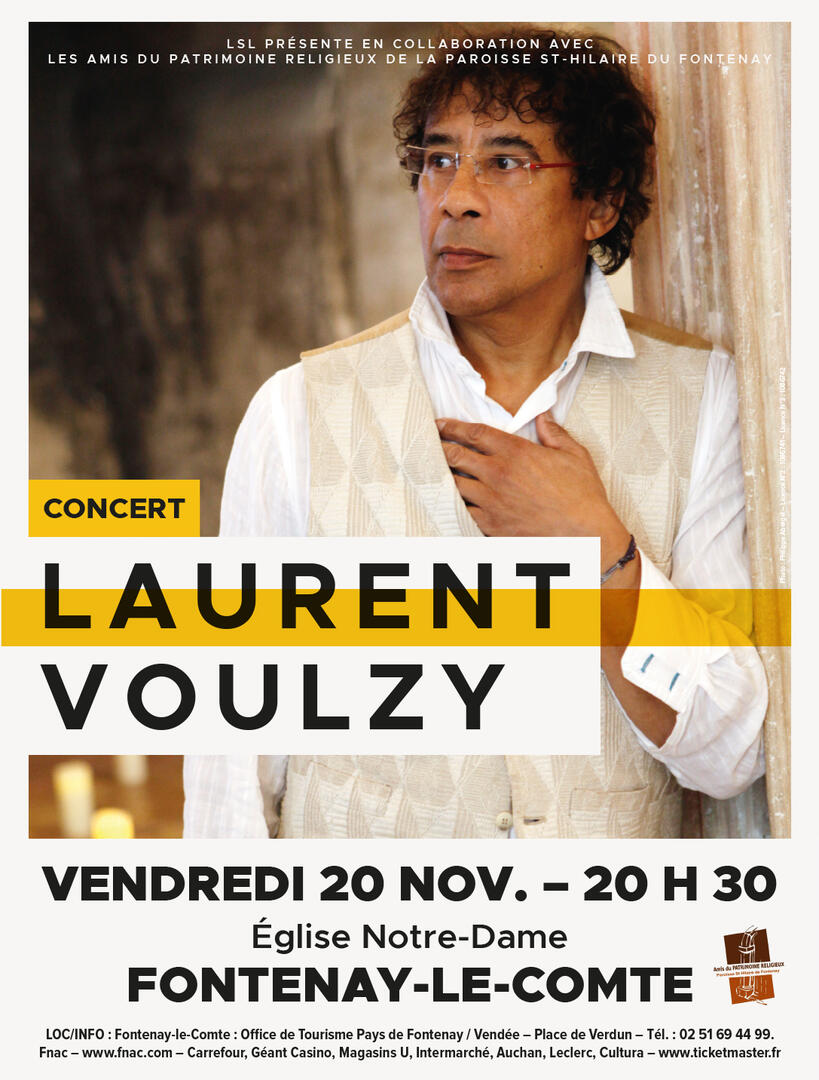 Concert Laurent Voulzy fontenay-le-comte 85200-1