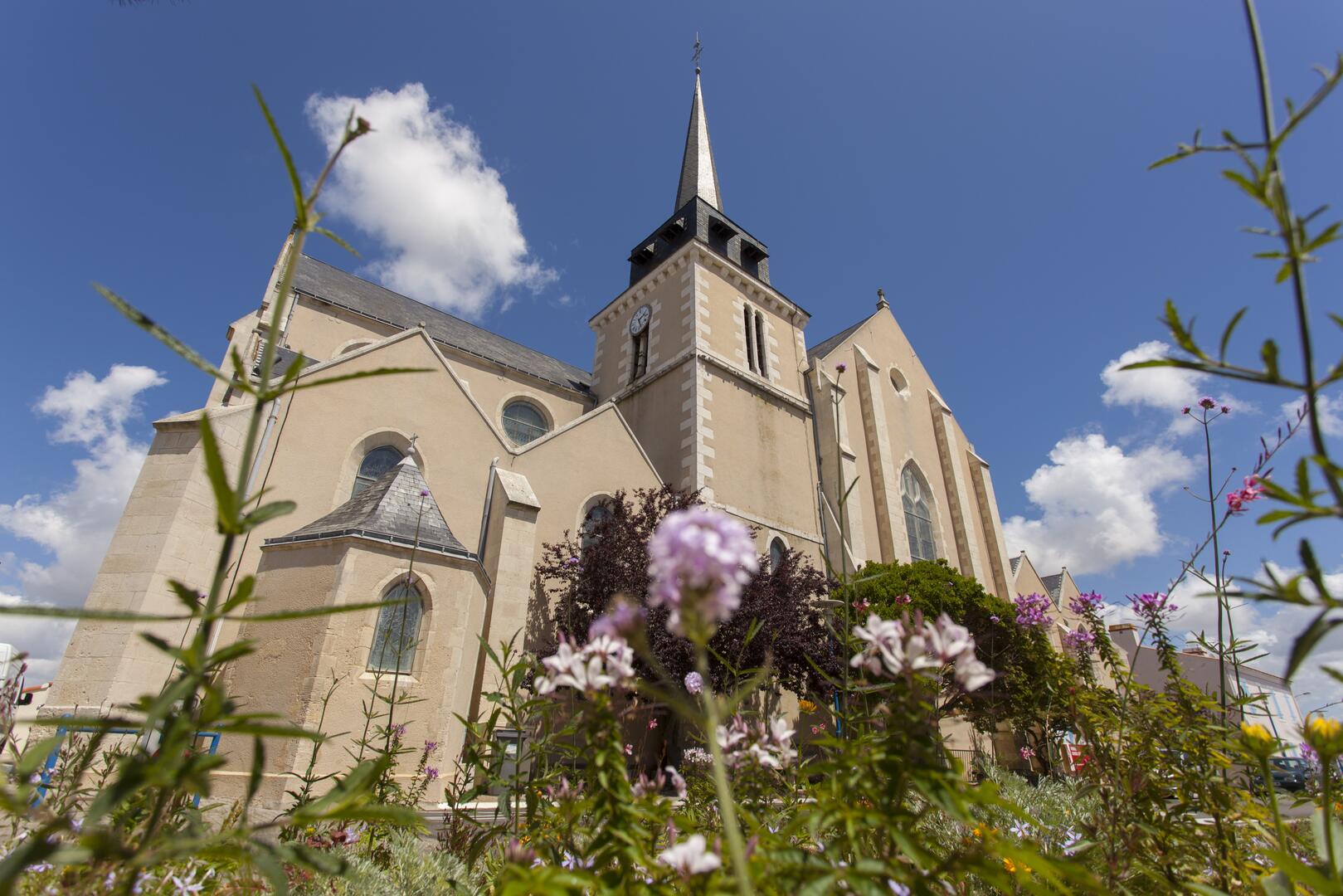 Photo de l eglise de Saint Hilaire de Riez