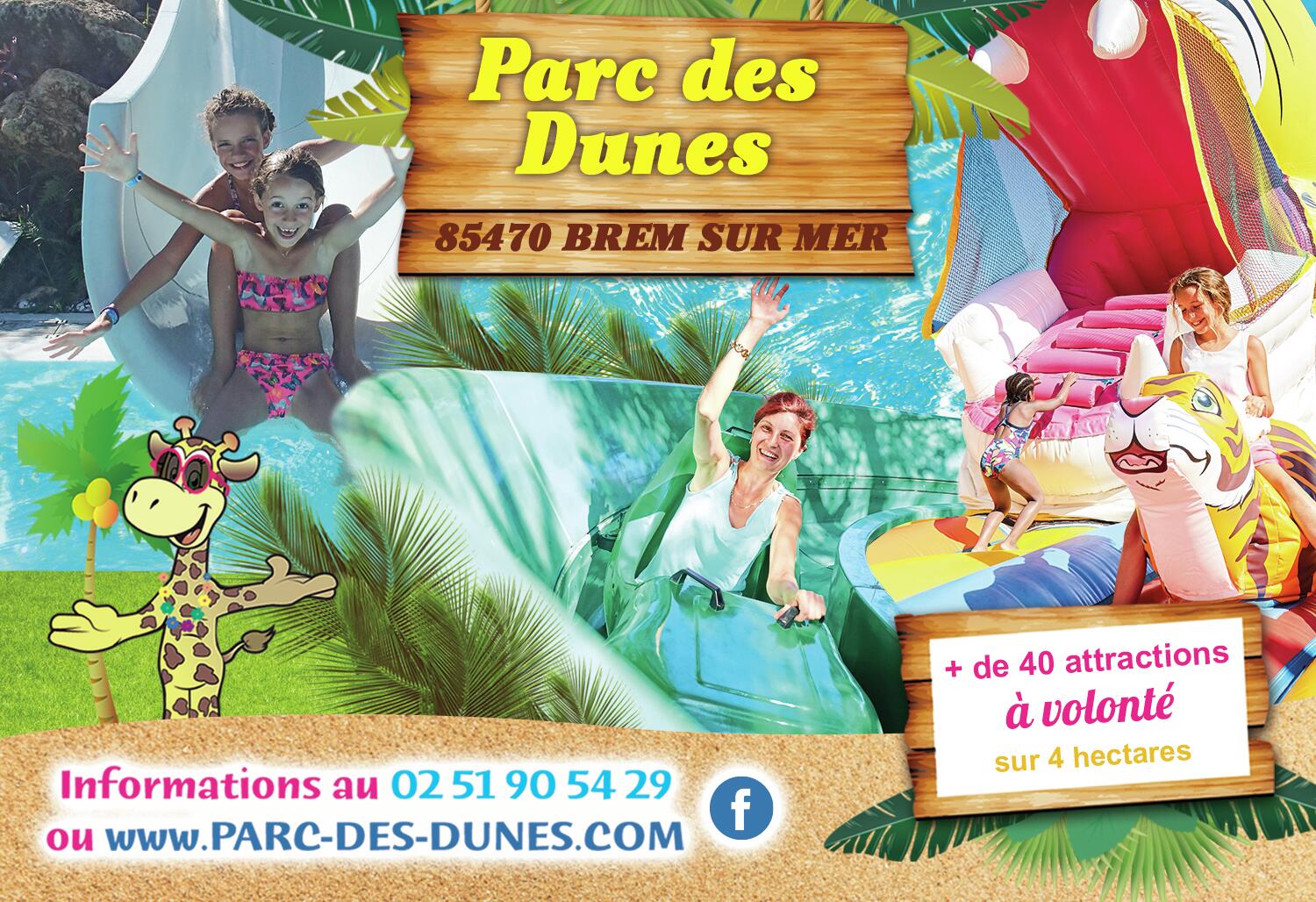 Visuel Parc des Dunes GT et Guide des Animations été 2019
