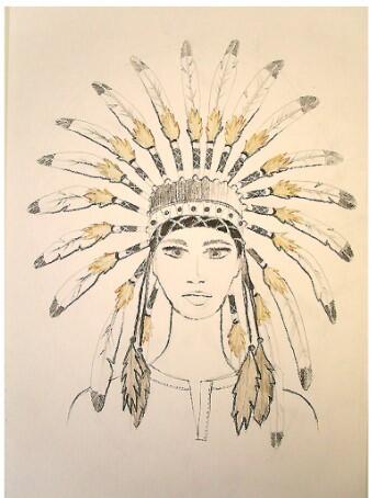 coiffure indienne
