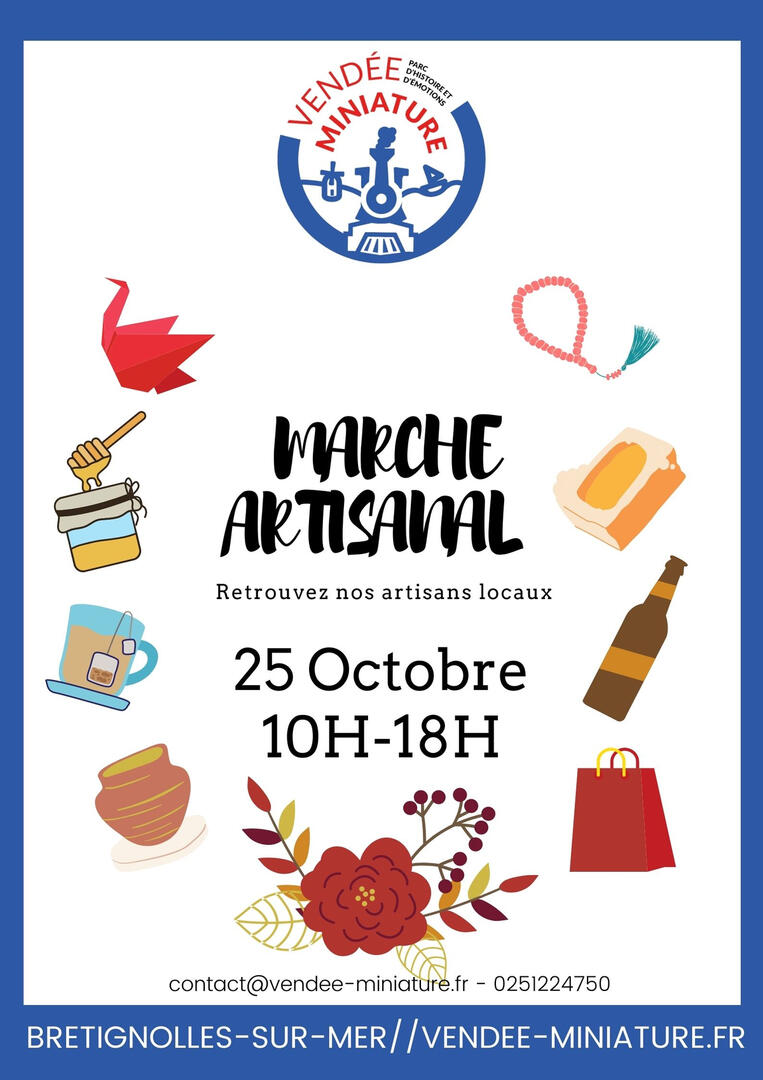 Marché artisanal Vendée Miniature
