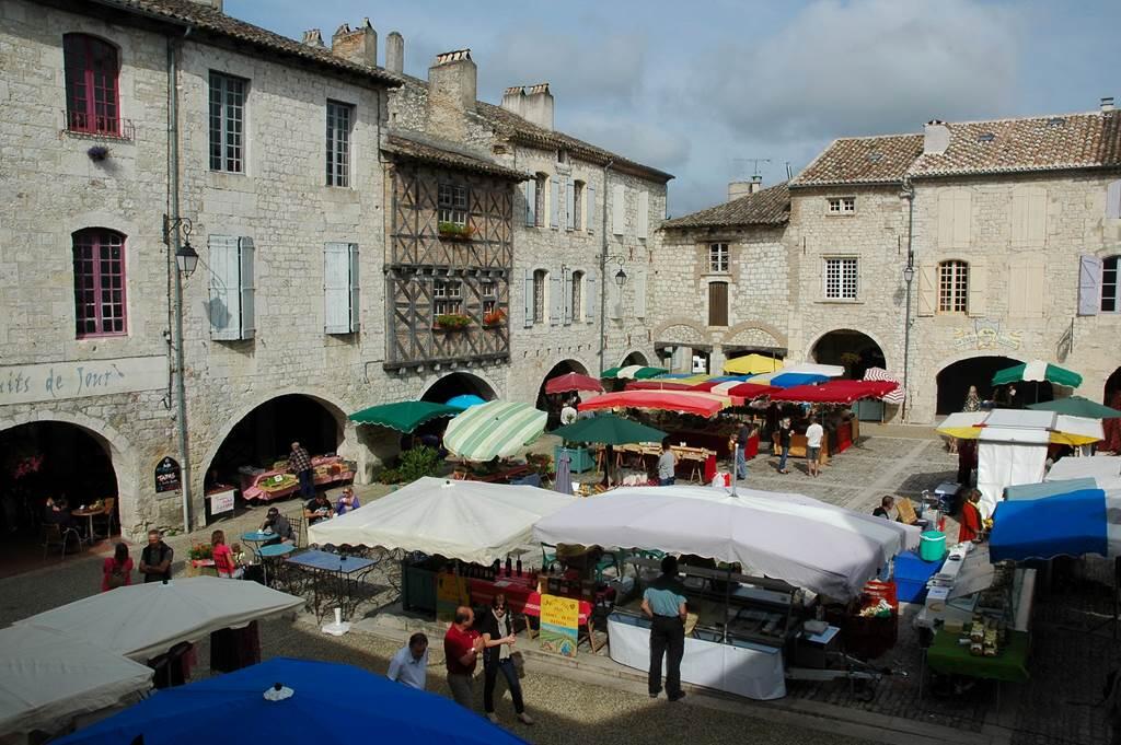 Marché de Lauzerte de samedi