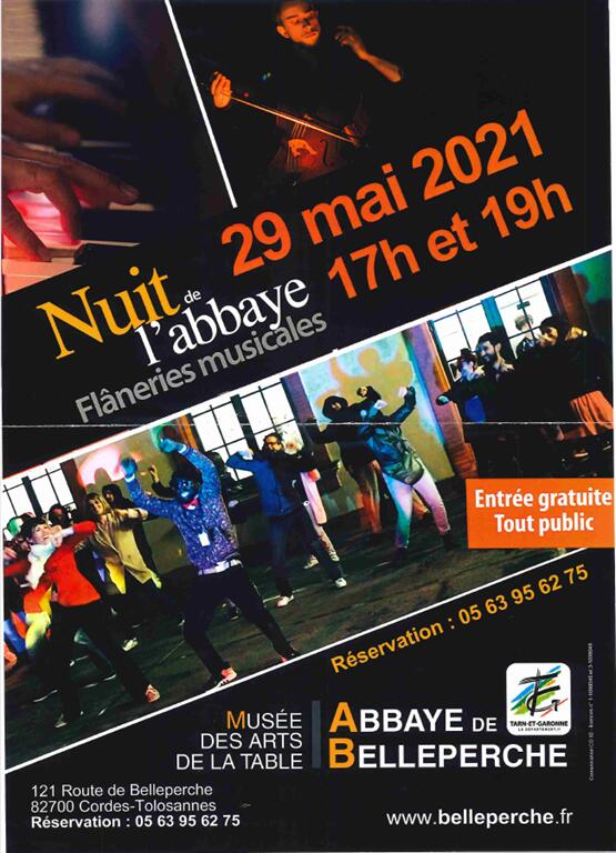 Nuit de l'abbaye à Belleperche : Flâneries musicales