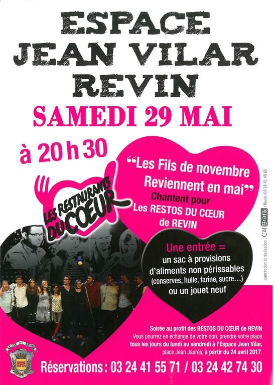 Le cabaret pour les Restos du Coeur