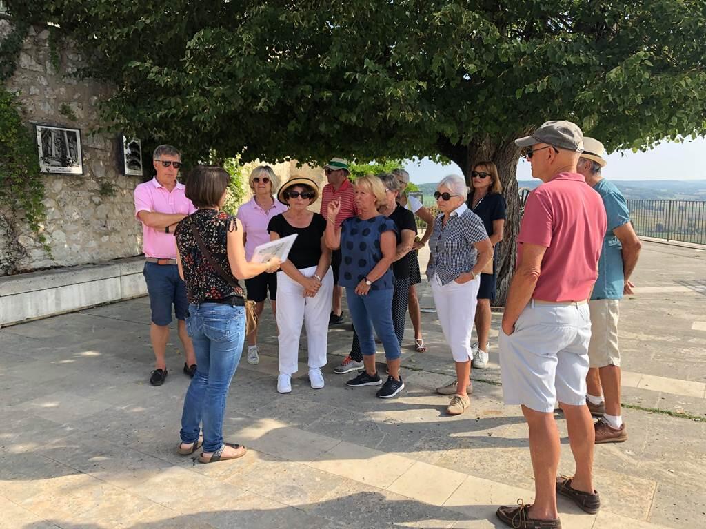 visite guidée lauzerte