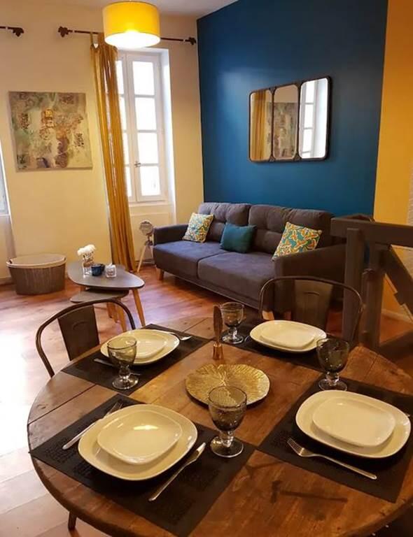 Duplex inversé meublé de tourisme Montauabn