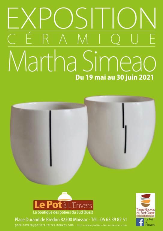 Exposition céramique : MARTHA SIMEAO
