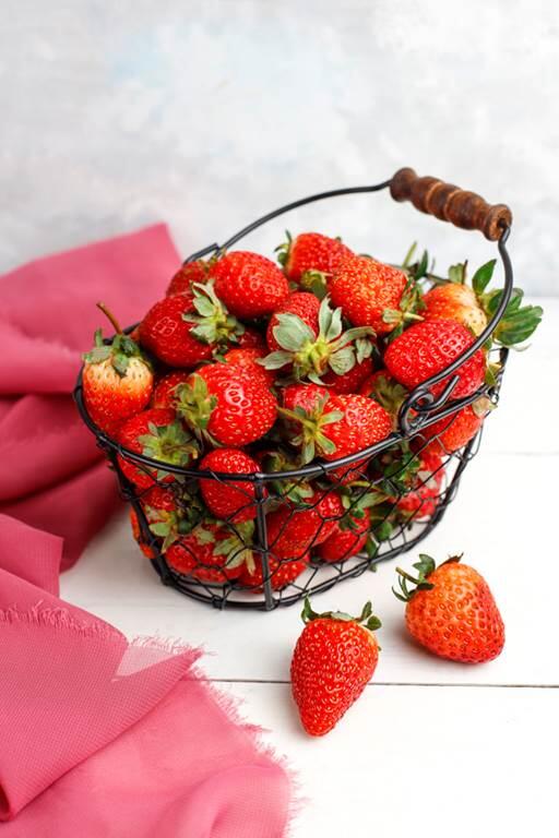 panier fraise