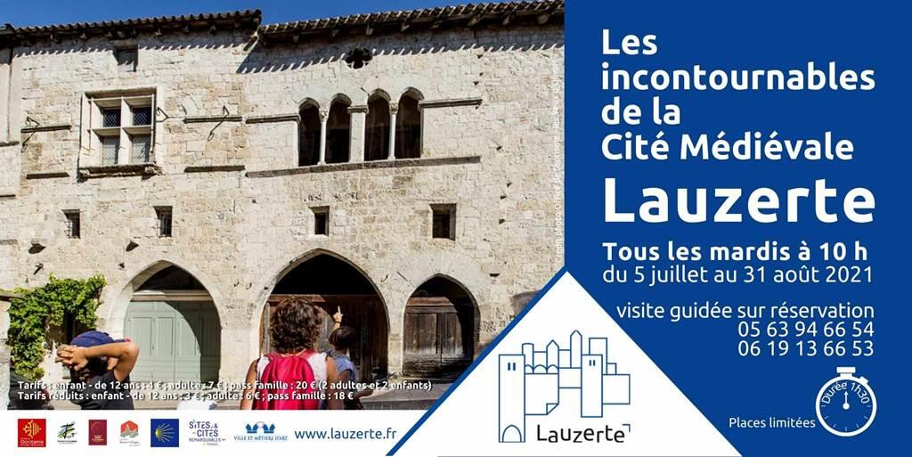 visite guidée lauzerte