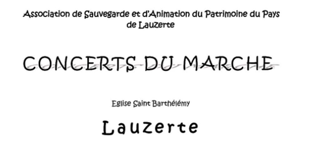les concerts du marché