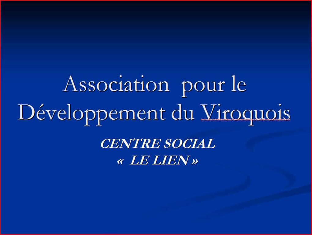 Centre socio-culturel "Le Lien"