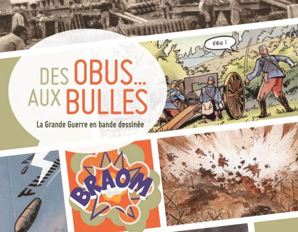 Exposition "Des obus aux bulles"
