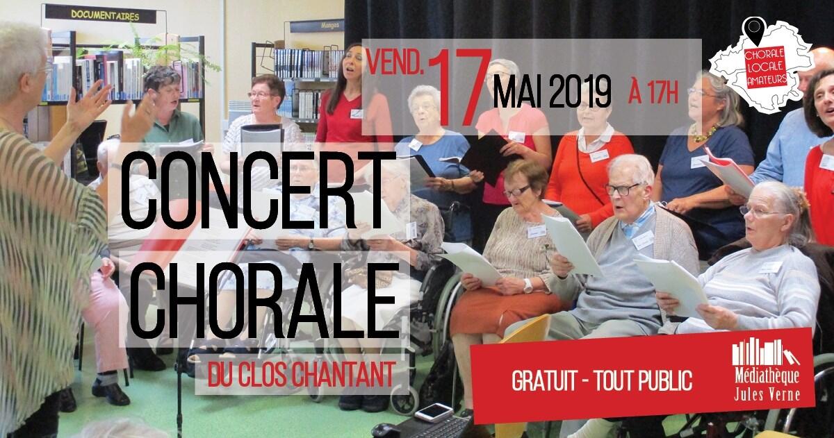Concert chorale du Clos Chantant