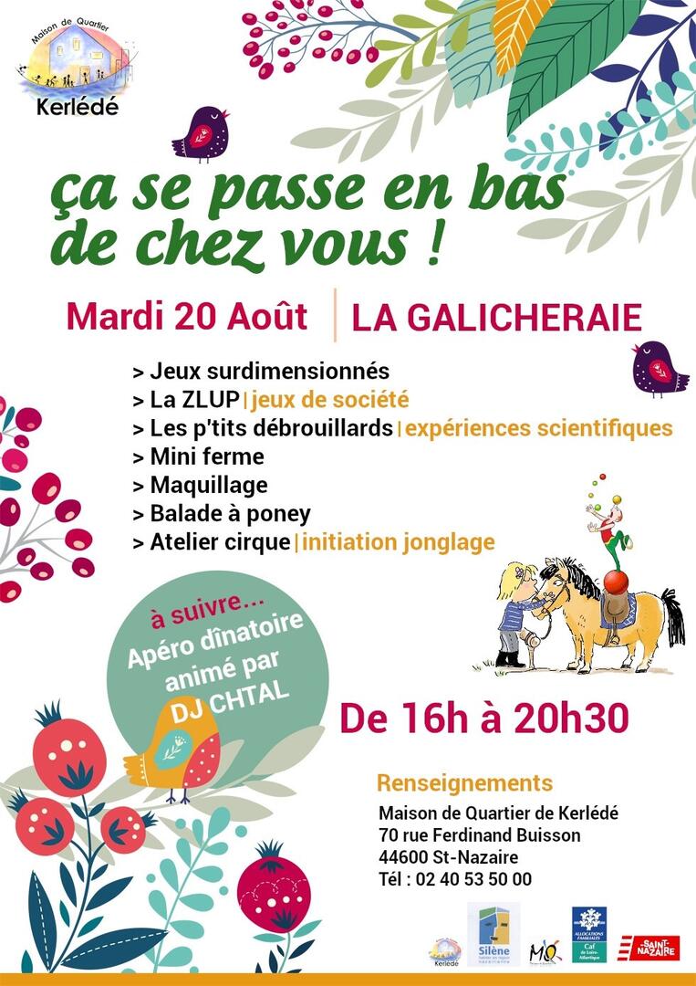 ça se passe en bas de chez vous !