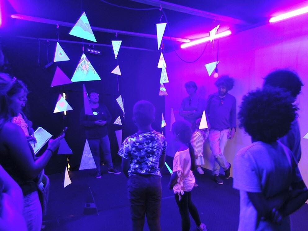 Atelier Shape Invaders, Radôme, été 2019