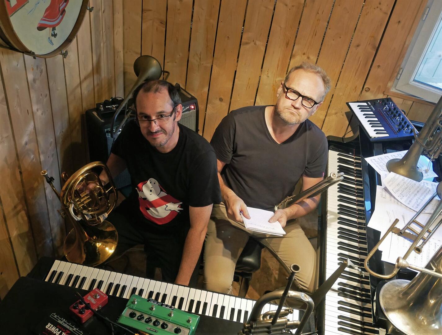 Victor Michaud et Guillaume Hazebrouck