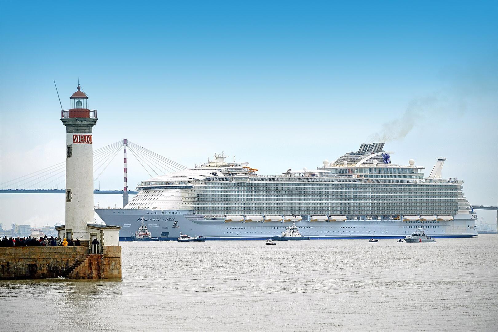 Départ de Harmony of the Seas
