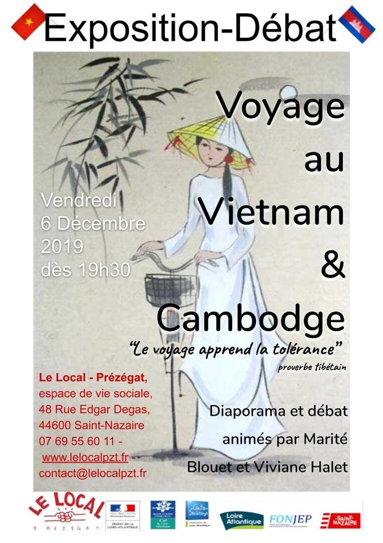 Exposition-débat: voyage au Vietnam&Cambodge