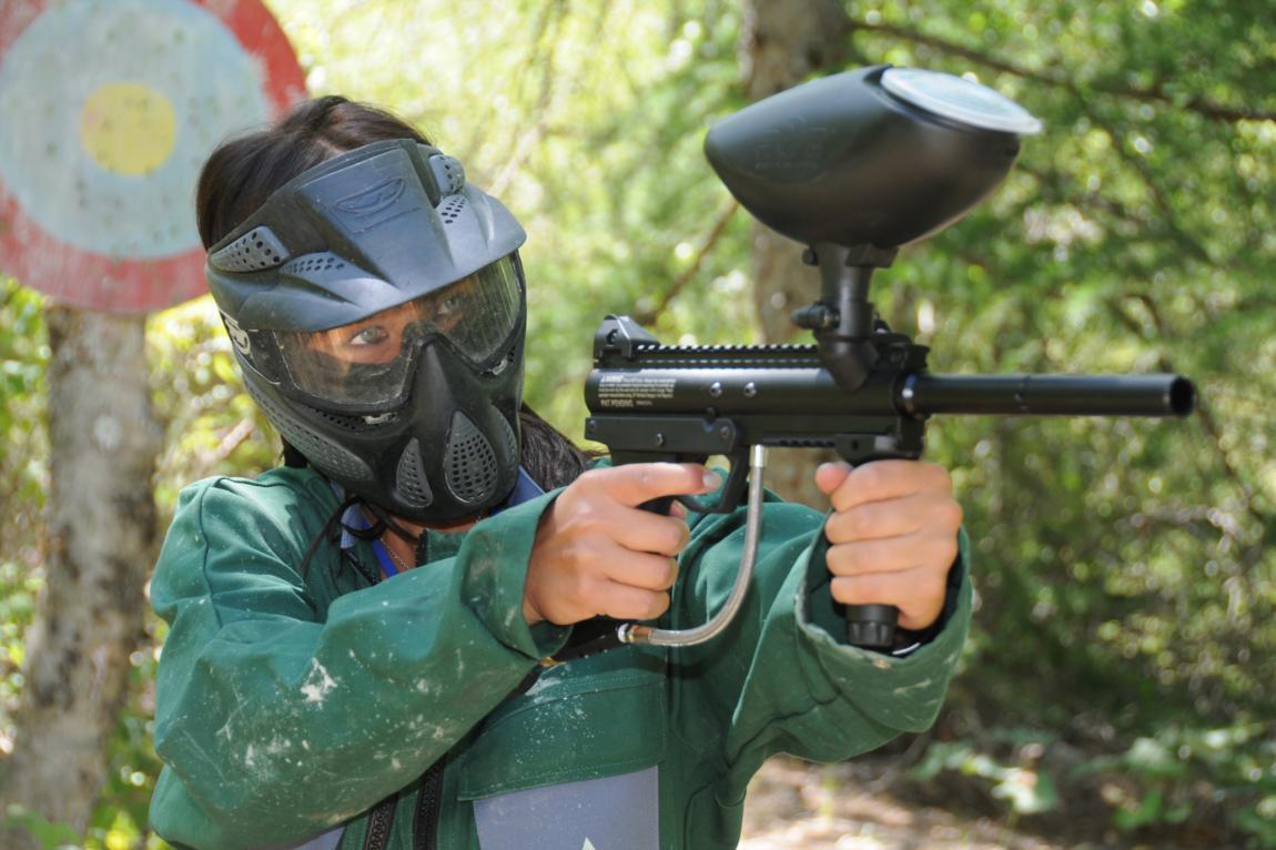 Paintball à la base de loisirs d'Orcières