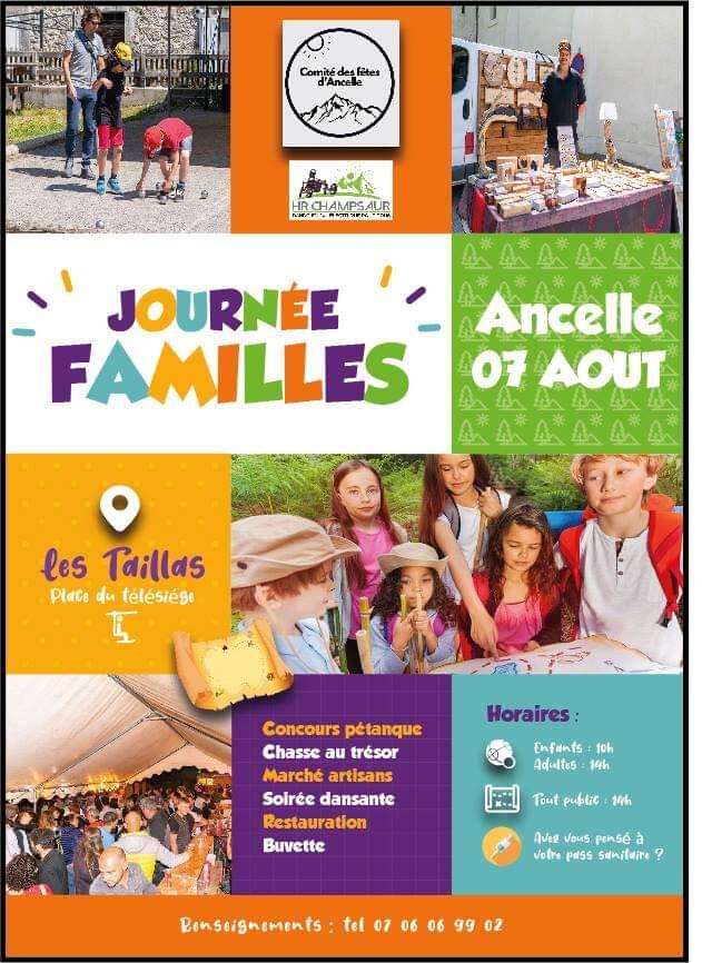 Journée des familles Ancelle