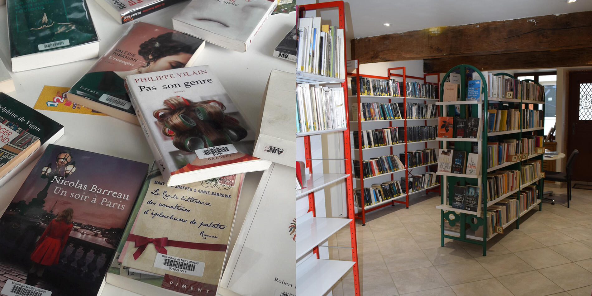 Bibliothèque Meillonnas
